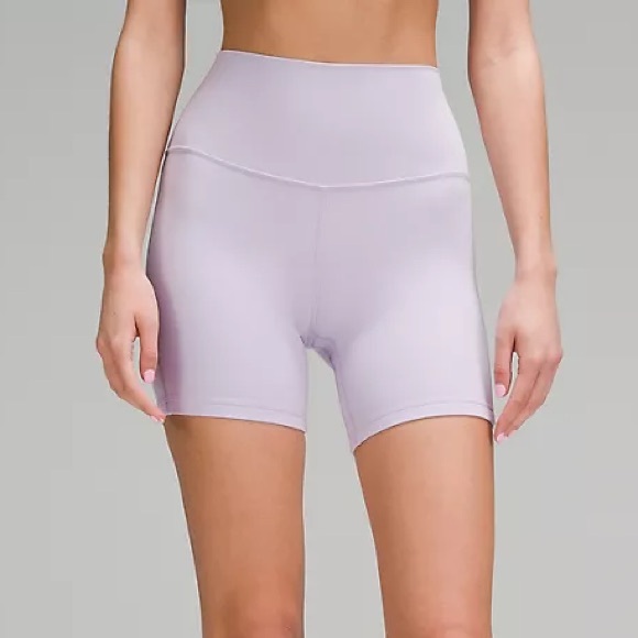 Lululemon Align 6” Biker Short - Lilac Ether - Picture 2 of 4